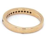 Popular 14K YG Channel Set Diamond Band