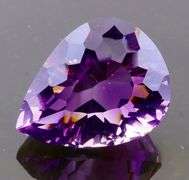 Lovely 12.81ct concave cut Amethyst