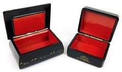 2 Vintage Artist Signed Russian Boxes