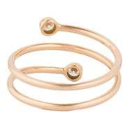 Tiffany & Co. Elsa Peretti 0.10ctw Diamond Hoop Ring in 18K