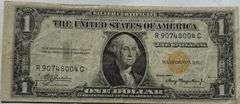 $1 1935 A North Africa Silver Certificate.