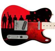 U2 Bono Signed "Under The Blood Red Sky" 1/1 Fender Tele Graphics Guitar ACOA