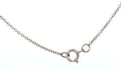 14kt White gold 2.25ct aquamarine and diamond pendant on chain