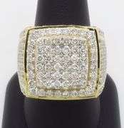 High Quality Men's Ring Crafted with 4.52CTW of Diamonds
