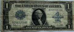 $1 1922 Silver Certificate