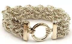 Group lot of 4 vintage 925 sterling silver bracelets