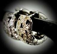 High-End 18K White Gold and Diamond Huggie Earrings