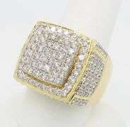 High Quality Men's Ring Crafted with 4.52CTW of Diamonds
