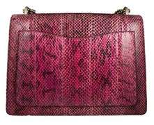 Gucci Purple Snakeskin Dragon Embroidered Medium Dionysus Shoulder Bag