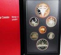 2 Royal Canadian Proof Coin Sets
