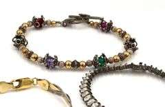 Vintage 925 sterling silver group lot of 8 bracelets