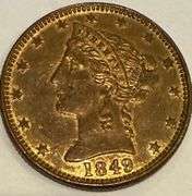 California 1849 Token.