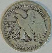 Rare key date 1921 Walking Liberty Half Dollar in Choice Fine
