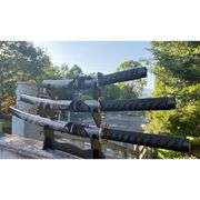 3-Piece Set Samurai Sword with Display Stand