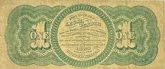 First Series 1862 Fed Reserve Note