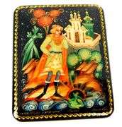 2 Vintage Artist Signed Russian Boxes