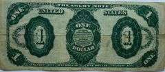 $1 Series 1891 Treasury Note