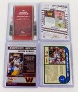 Jayden Daniels 4 Rookie Football Cards