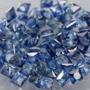 Heated only! 3.19ct top blue sapphire set!