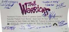 The Warriors Movie Cast Autographed Movie Poster w Quotes Exact Proof ACOA