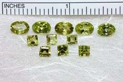 Bright Natural Peridot - Lot of 11