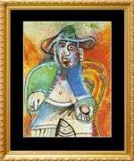 Collectible Pablo Picasso, Seated Old Man