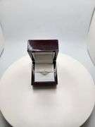 14K gold D, VVS1 lab grown diamond ring