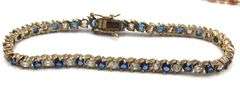 Group lot of 5 vintage 925 sterling silver bracelets