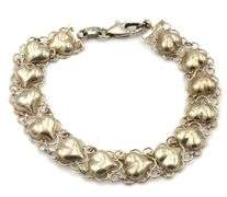 Group lot of 3 Vintage 925 sterling silver bracelets
