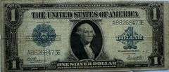 $1 1922 Silver Certificate