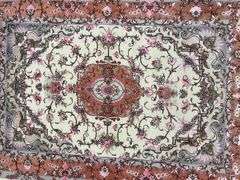 Handmade w/Silk Persian Tabriz 3.5x4.9