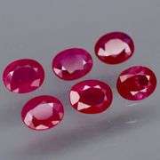 Top blood red! Translucent! 2.58ct Burmese Ruby set!!!