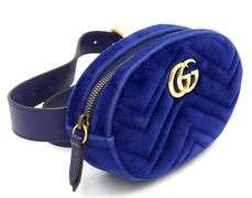 GG Marmont Crossbody Velvet Belt Bag