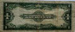 $1 1922 Silver Certificate