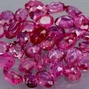 Superb color! 3.35ct set of top violet red Rubies -UNTREATED!