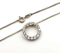 Group lot of 9 vintage 925 sterling silver necklaces