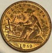 California 1849 Token.