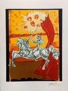 Pencil Numbered Salvador Dali, Ivanhoe