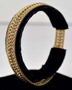 Sturdy 18K Yellow Gold Chain Link Bracelet