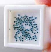 Glittering .81ct set of round brilliant cut Diamonds