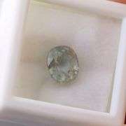 Glittering! Untreated! Seafoam green! 2.60ct Sapphire!