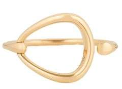 Pomellato Fantina Polished Abstract Cuff Bracelet in 18K