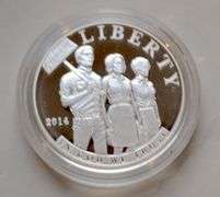 2014 Civil Rights Act of 1964 Proof Silver Dollar