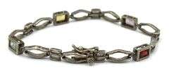 Vintage 925 sterling silver group lot of 5 bracelets