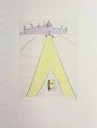 Highly Collectible Salvador Dali Hand-Signed Etching from 50 Years After Surrealism' suite, 1974