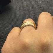 14K Yellow Gold Antique Band