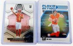 4 Latest QB Greats Rookie Football Cards