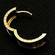 14K Yellow Gold Hoop Earrings