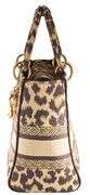 Dior Lucky Small Lady Leopard Pattern D-Lite Bag W/Strap