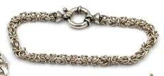 Group lot of 6 Vintage 925 sterling silver bracelets